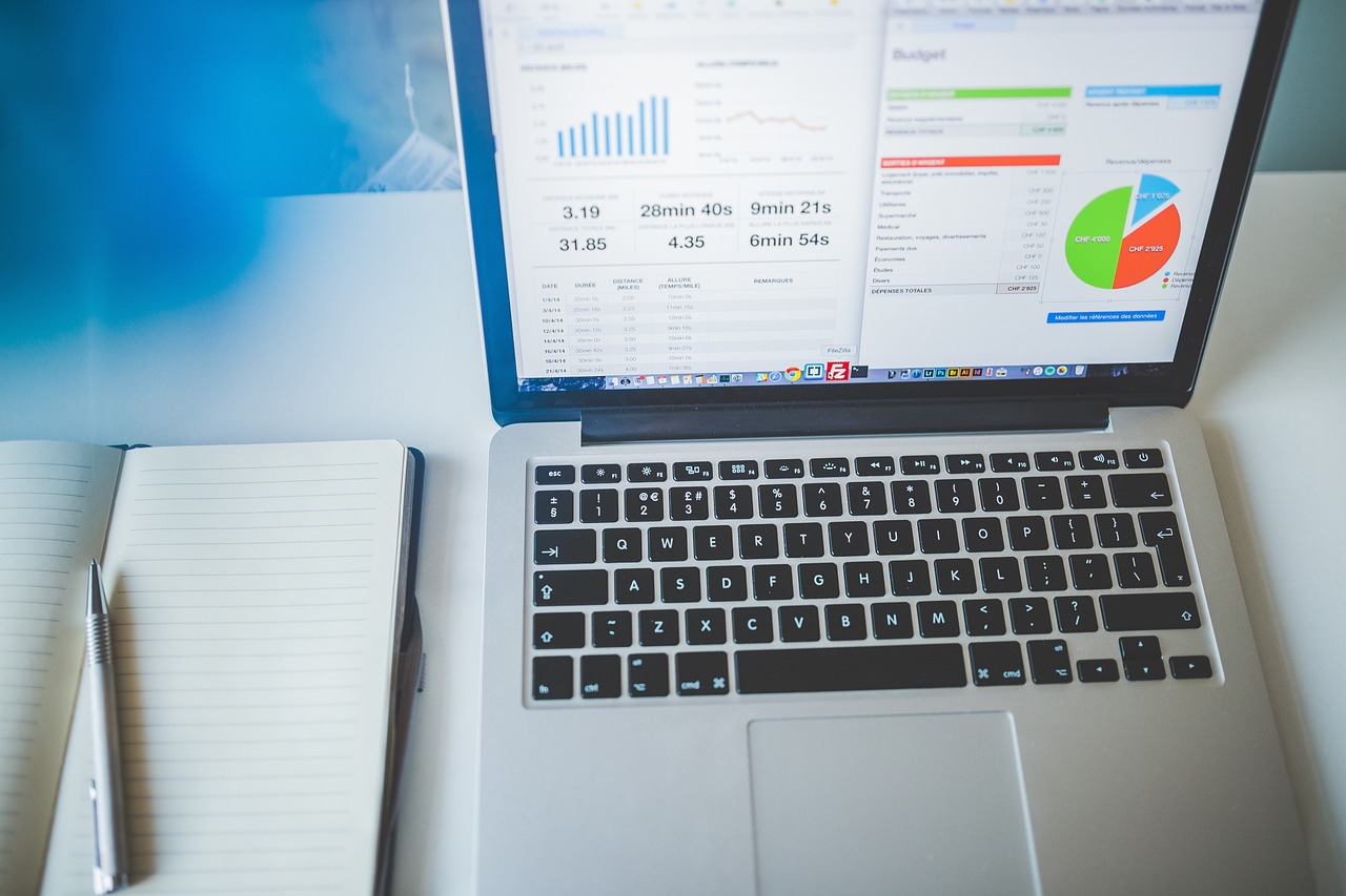 Laptop, notebook, business — Building Trust with Customers Through Secure High-Risk Payments
