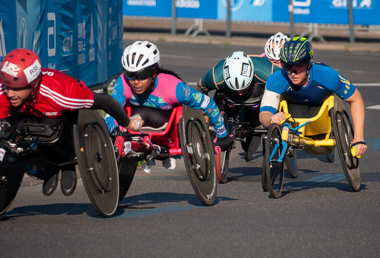 Wheelchair racing, paralympics, race — StreamEast Delivers the Ultimate Free Sports Streaming Experience